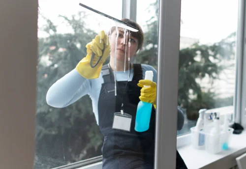 Nettoyage de vitres intérieures et extérieures à Anneville-Ambourville